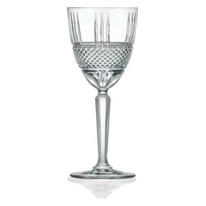 Skleničky na bílé víno Diamond Crystal 230 ml BRANDANI (barva - křišťálové sklo)