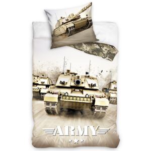Bavlněné povlečení Tank Army