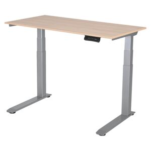 Výškově nastavitelný stůl Liftor 3segmentový premium C deska 1180 x 600 x 18 mm Dubsorano