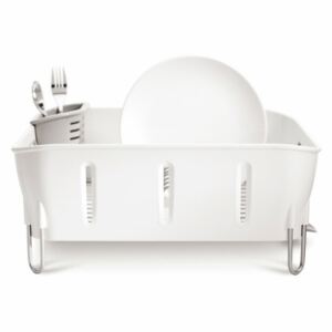Simplehuman, Odkapávač na nádobí – Compact, bílý plast | bílá
