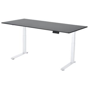 Výškově nastavitelný stůl Liftor 3segmentový premium C černá deska pro kancelářský výškově nastavitelný stůl 1800 x 800 x 18 mm