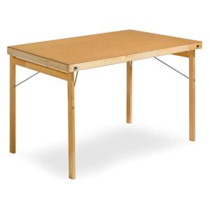 AJ Produkty Skládací stůl Amber, 1200x700 mm, lakovaná dřevovláknitá deska/dřevěné nohy