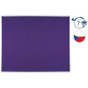 Nástěnka textilní EkoTAB 150 x 100 cm - fialová