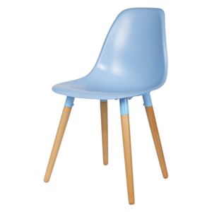 WOOOD Set 2 jídelních židlí ROEF modrá 375811-P