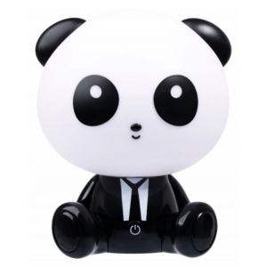 POLLUX LED dětská lampa Panda 2,5W - teplá bílá - 230V / USB