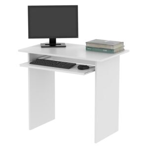 TWISTER -počítačový stůl bílá