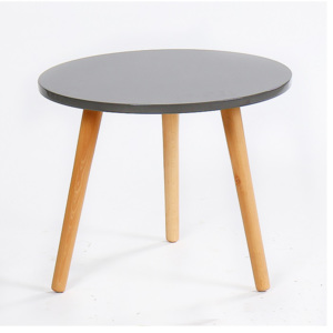 Příruční stolek, šedá / natural, Bazzy 2 0000191531 Tempo Kondela