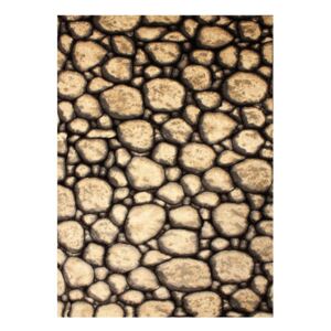 Kusový koberec Kameny hnědý, Velikosti 120x170cm