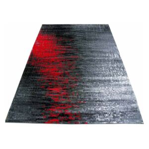 Kusový koberec Ines šedočervený, Velikosti 140x190cm