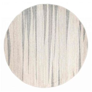Kusový koberec Albi šedý kruh, Velikosti 130x130cm