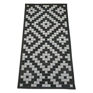 Kusový koberec Panama černý 80x150, Velikosti 80x150cm