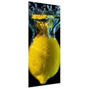 Samolepící fólie na dveře Plovoucí citron 95x205cm ND4797A_1GV