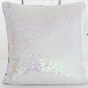 XPOSE® Magický povlak na polštář - světle růžový/bílý 40x40 cm