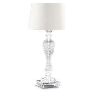 Stolní lampa Ideal lux 001180 VOGA TL1 BIANCO 1xE27 60W