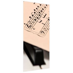 Samolepící fólie na dveře Noty na klavír 95x205cm ND4794A_1GV