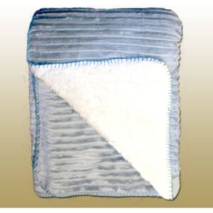 Modrá deka s beránkem Rozměr: 150 x 200 cm
