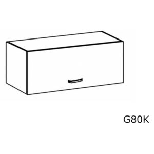 Expedo Kuchyňská skříňka horní GLENA G80K, 80x36x32, dub artisan