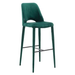 Barová židle Holy tmavě zelená | POLS POTTEN