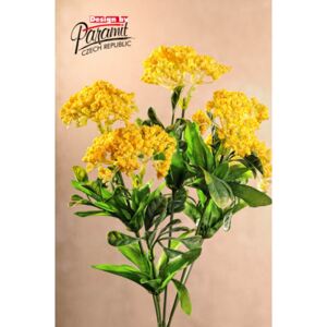 Paramit Aranžovací umělá květina Queen žlutá 32 cm