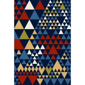 Kusový koberec Agnella Standard Carumi Granat Vícebarevný Rozměr: 133x195 cm