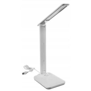 ISO 15989 LED stolní lampa s bezdrátovým nabíjením bílá