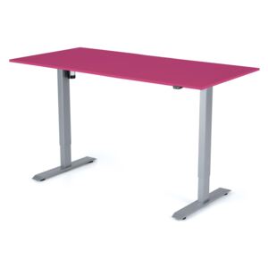 Výškově nastavitelný stůl Liftor 2segmentové nohy šedé