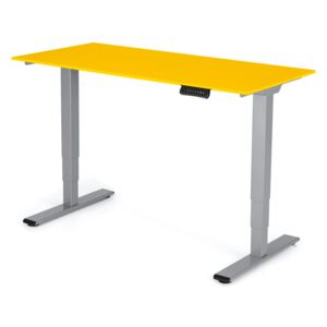 Výškově nastavitelný stůl Liftor 3segmentové nohy šedé
