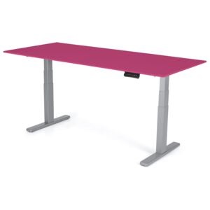 Výškově nastavitelný stůl Liftor 3segmentové nohy premium šedé