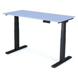 Výškově nastavitelný stůl Liftor 3segmentové nohy premium černé