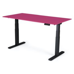 Výškově nastavitelný stůl Liftor 3segmentové nohy premium černé
