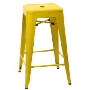 Barová židle Tolix 66, žlutá
