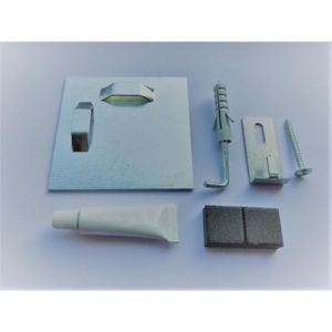 HANG SET pro uchycení zrcadla 8x8 cm Zrcadla | Zrcadla příslušenství