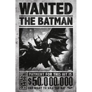 Plakát - Batman Arkham (Wanted)