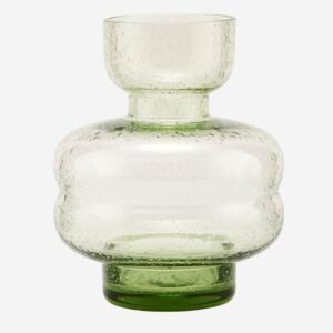 Skleněná váza Organi Green - menší