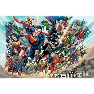 Plakát - DC Universe Rebirth