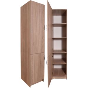 Smontovaná potravinová skříň 40 cm Dub sonoma levá