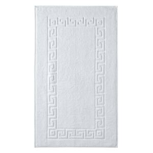 Blancheporte Koupelnová předložka, Řecký vzor bílá 60x60cm