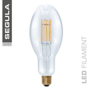 SEGULA LED Ellipse Curved U 10W(40W) čirá / E27 / 470lm / 2200K / stmívatelné / B (50797-S) - Segula LED žárovka 50797 230 V, E27, 10 W = 43 W, teplá bílá, B (A++ - E)