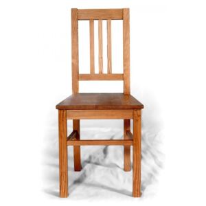 Pevná a střídmá - replika židle z masivního smrku