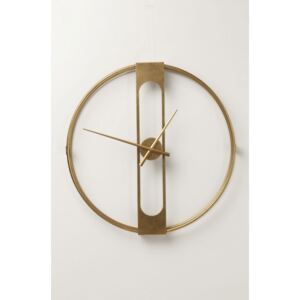 KARE DESIGN Nástěnné hodiny Clip Gold O60 cm
