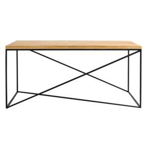 Konferenční stolek v dekoru dubového dřeva Custom Form Memo. délka 100 cm