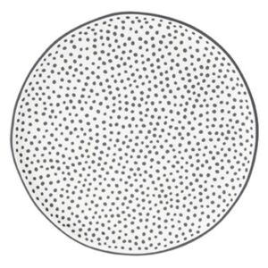 Bastion Collections Dezertní talířek white / little dots in black 19 cm