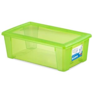 Plastový box Stefanplast Visualbox M - zelený, 5l
