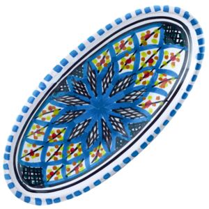 Oválná miska mini ZÁHIR Dekor: Záhir | Světle modrá