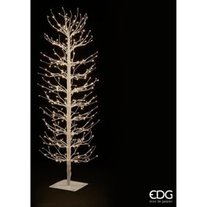EDG Vánoční dekorace světelný strom 400 LED bílý, 120 cm