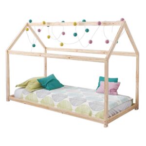 Dětská postel ve tvaru domečku, 70x140