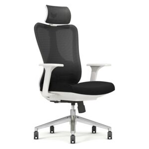Kancelářská židle ERGODO GIZELA WHITE černá