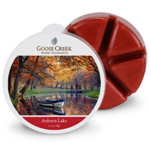 Goose Creek - vonný vosk Auburn Lake (Kaštanové jezero) 59g (Vůně barevného listí poletujícího s čerstvým podzimním vánkem se toulá po chladném jezeře při hřejivém západu slunce. Tóny černého rybízu, Bergamotu a mandarinek se jemně mísí s vanilkou, lehkým