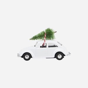 Vánoční autíčko Xmas Car Mini White House Doctor
