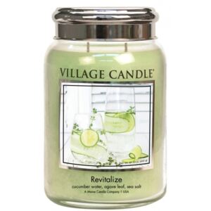 Village Candle Vonná svíčka ve skle - Revitalize, 26oz